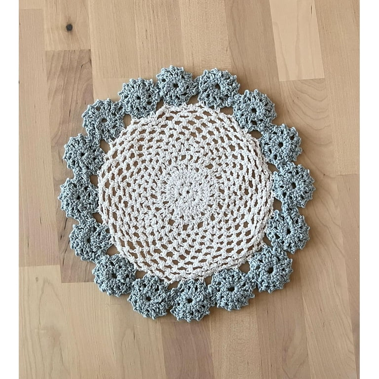 Tea for Two Doilies in White Tea for Two Doilies in White