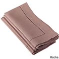 thumbnail image 1 of Fennco Styles Hemstitched Dinner Napkin, Set of 4 (mocha), 1 of 1