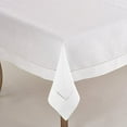 thumbnail image 1 of Fennco Styles Hemstitched Table Linen Tablecloth Napkins (90" Square), 1 of 2