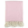 thumbnail image 1 of Fennco Styles Herringbone Collection Contemporary Fringed 50 x 60 Inch Throw, 1 of 8