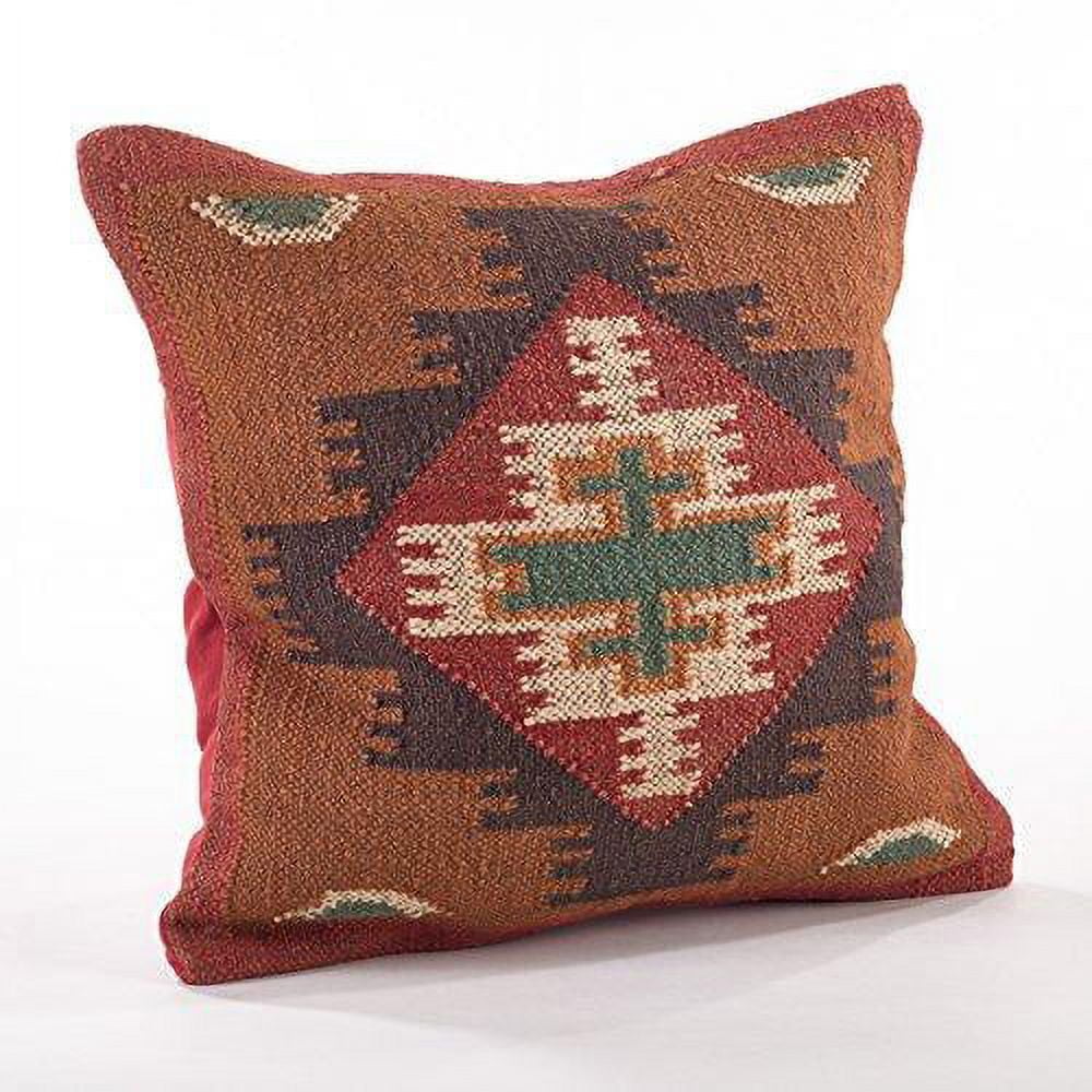 Fennco Styles Home D??cor Kilim Collection Down Filled Decorative Throw