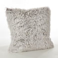 thumbnail image 1 of Fennco Styles Juneau Collection Two-Tone Faux Fur Down Filled Throw Pillow - 18"Square (2 Color), 1 of 3