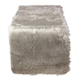 thumbnail image 1 of Fennco Styles Juneau Faux Fur Table Runner, 1 of 10