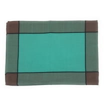 Fennco Styles Maison Beaujard Provencal Design Table Placemat (14"x20" Placemat-Set of 4, Sea Green)