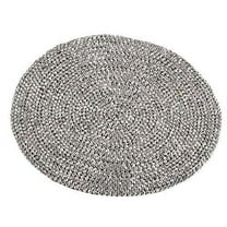 Fennco Styles Marlow Handmade Beaded Design 15-inch Round Placemat - 1-Piece