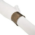thumbnail image 1 of Fennco Styles Modern Dot Rim Iron Napkin Rings, Set of 4, 1 of 6