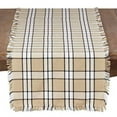 thumbnail image 1 of Fennco Styles Modern Plaid 100% Cotton Table Runner, 1 of 5
