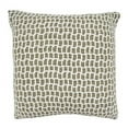 thumbnail image 1 of Fennco Styles Natural Net Design Pure Cotton Decorative Throw Pillow, 1 of 4