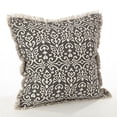 thumbnail image 1 of Fennco Styles Naxos Collection Geometric Design Down Filled Cotton Throw Pillow - 20"x20" (Slate), 1 of 1