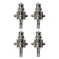 thumbnail image 1 of Fennco Styles Nutcracker Festive Metal Napkin Rings, Set of 4 - Silver Decorative Napkin Holders for Home, Dining Table, Christmas Décor, Holiday, Family Gathering and Special Occasion, 1 of 5