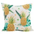 thumbnail image 1 of Fennco Styles Pineapple Tropical Decorative Poly Filled Throw Pillow 18" W x 18" L - Multicolored Print Cushion for Home, Living Room, Couch, Bedroom, Office Décor and Special Occasion, 1 of 3