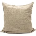 thumbnail image 1 of Fennco Styles Plain Design Solid Color Decorative Cushion Case Pillow Cover 17" Square (1 Pack, Camel), 1 of 1