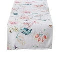 thumbnail image 1 of Fennco Styles Primavera Collection Printed Floral Design 100% Linen Table Runner, 1 of 10