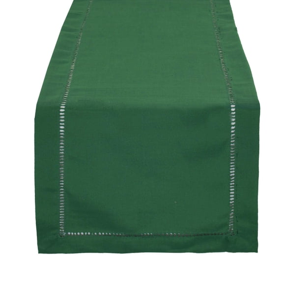 Fennco Styles Rochester Collection Classic Hemstitched Solid Color Daily Use Table Linens
