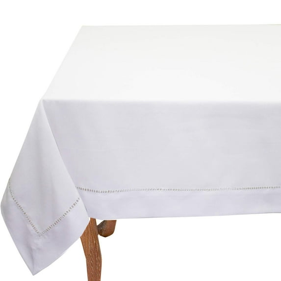 Fennco Styles Rochester Collection Classic Hemstitched Solid Color Daily Use Table Linens