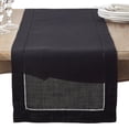 thumbnail image 1 of Fennco Styles Rochester Collection Table Runner with Hemstitched Border (16"x90" Table Runner), 1 of 1