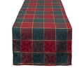 thumbnail image 1 of Fennco Styles Royal de Noël Collection Classic Plaid Jacquard Tablecloth, 1 of 2