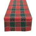 thumbnail image 1 of Fennco Styles Royal de Noel Collection Plaid Design Table Runner-16"x36", 1 of 1