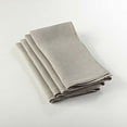 thumbnail image 1 of Fennco Styles Ruffled Stone Wash Linen 20-inch Napkins, Set of 4, 1 of 5