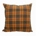 thumbnail image 1 of Fennco Styles Rustic Tartan Plaid Cotton Decorative Throw Pillow 18" W x 18" L - Terracotta Plaid Cushion for Christmas, Couch, Home, Farmhouse and Office Décor, 1 of 7