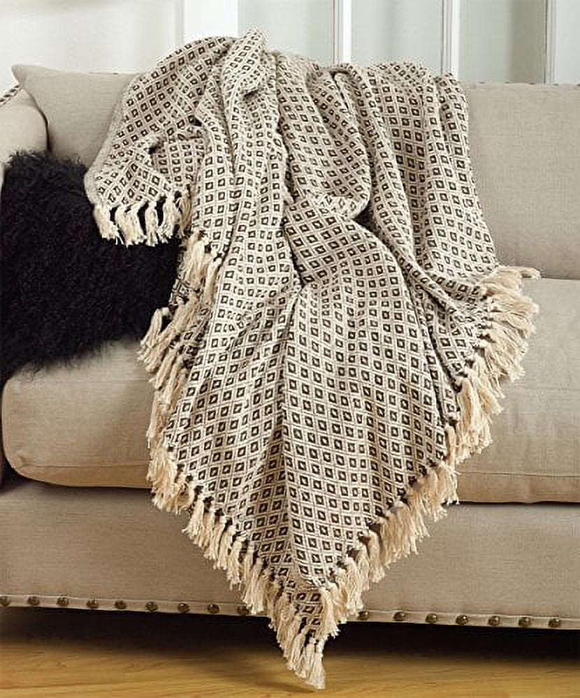 Woven Fringe Blanket