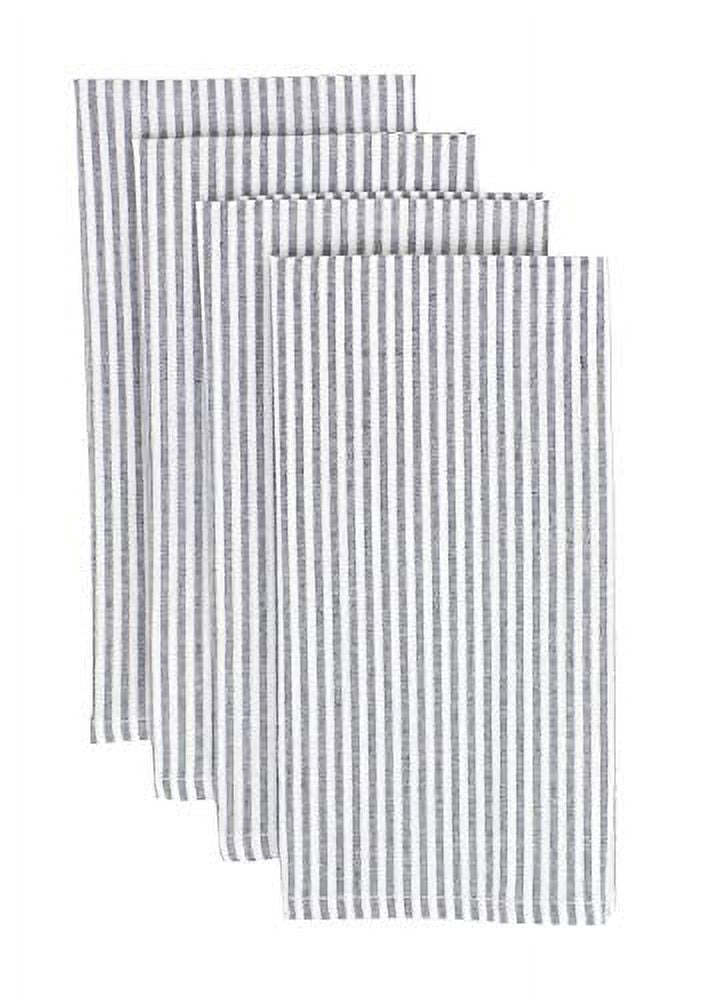 Milliken White Dinner Napkins - 96 Pack, 20x20 Inch, Commercial Grade Polyester With Cotton Feel