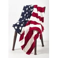 thumbnail image 1 of Fennco Styles Soft Ultra Plush Cozy Warm American Flag Throw Blanket - 50"x60", 1 of 1