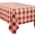 thumbnail image 1 of Fennco Styles Stitched Plaid Tablecloth 70" W X 120" L - Red Woven Table Cover for Home, Dining Table, Banquets, Thanksgiving, Christmas, Holidays and Special Occasion, 1 of 4