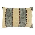 thumbnail image 1 of Fennco Styles Stripe Design Cotton Decorative Throw Pillow Cover 16" W x 24" L - Multicolored Woven Rectangle Cushion Case for Home, Couch, Living Room, Bedroom, Office and Holiday Décor, 1 of 3