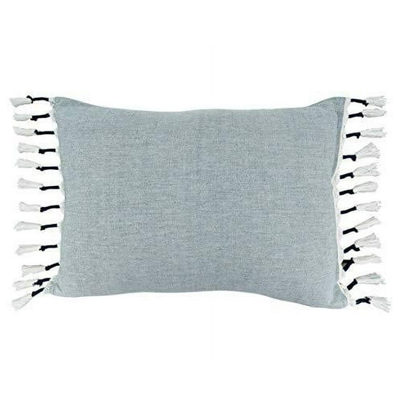 Fennco Styles Stylish Boho Design Pure Cotton Decorative Throw Pillow 16"W x 23"L Rectangular