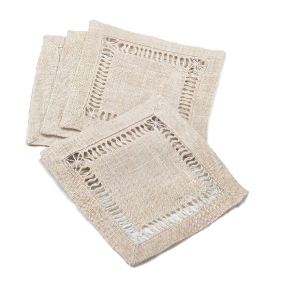 Fennco Styles Toscana Contemporary Linen Blend Table Linens