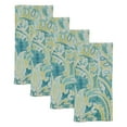 thumbnail image 1 of Fennco Styles Traditional Distressed Paisley Design 100% Linen Table Collection, 1 of 11