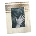 thumbnail image 1 of Fennco Styles Unique Natural Bone Picture Frame-2 Size (5"x7", Dotted), 1 of 2