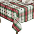 thumbnail image 1 of Fennco Styles Vernor Collection Plaid Design Holiday Dinner Tablecloth Napkin, 1 of 3