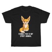 Fennec Fox Is My Spirit Animal Foxes Animal Lover T-Shirt