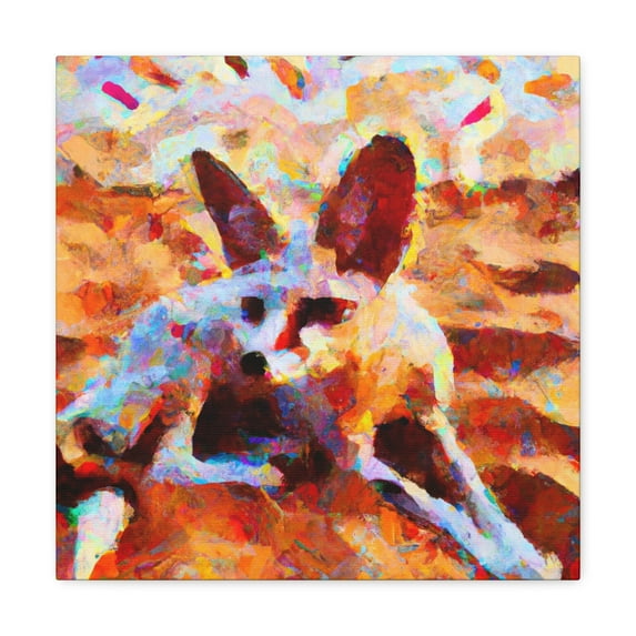 Fennec Fox Reflections - Canvas