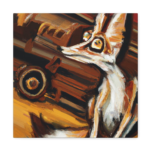 Fennec Steampunk Dreaming - Canvas