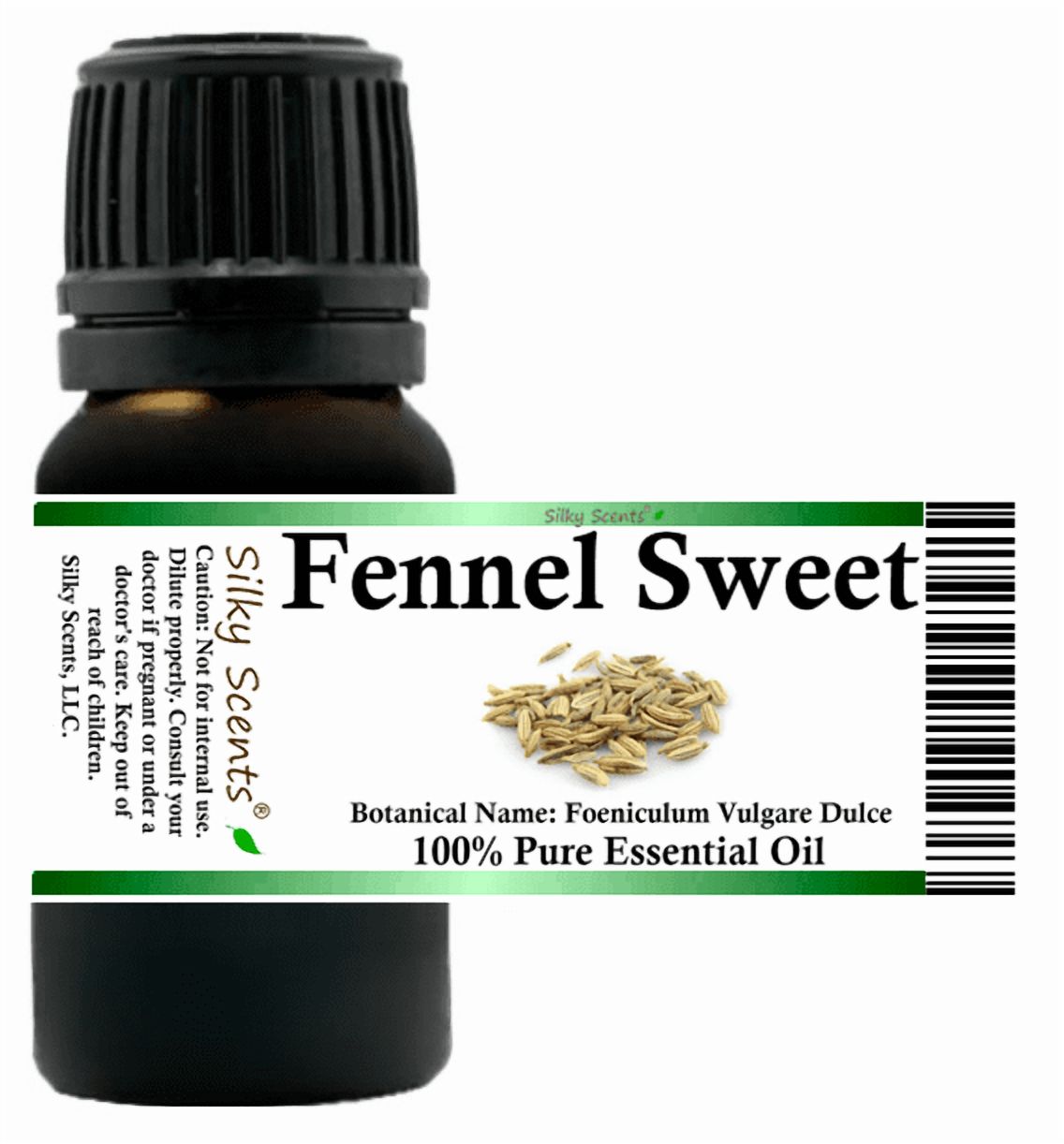 Fennel Sweet Essential Oil 1 fl oz (30 ml) - 100% Pure and Natural by Silky Scents