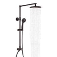 thumbnail image 1 of Fennocasa Polaris 3 Rain Shower System, 8” Rainfall Shower Head and Handheld Shower Combo, includes 3-Setting Handheld Spray,60” Hose (1.8 GPM Oil Rubbed Bronze), 1 of 8