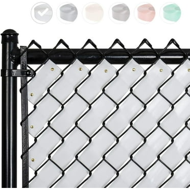 Fenpro Chain Link Fence Privacy Tape (Arctic White)