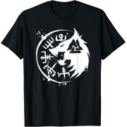 Fenrir Wolf FenrisWolf Viking Vegvisir Valknut T-Shirt