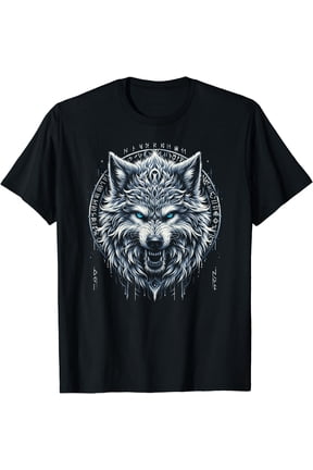 Fenrir Wolf Viking Celtic T-Shirt, Unisex T-Shirt