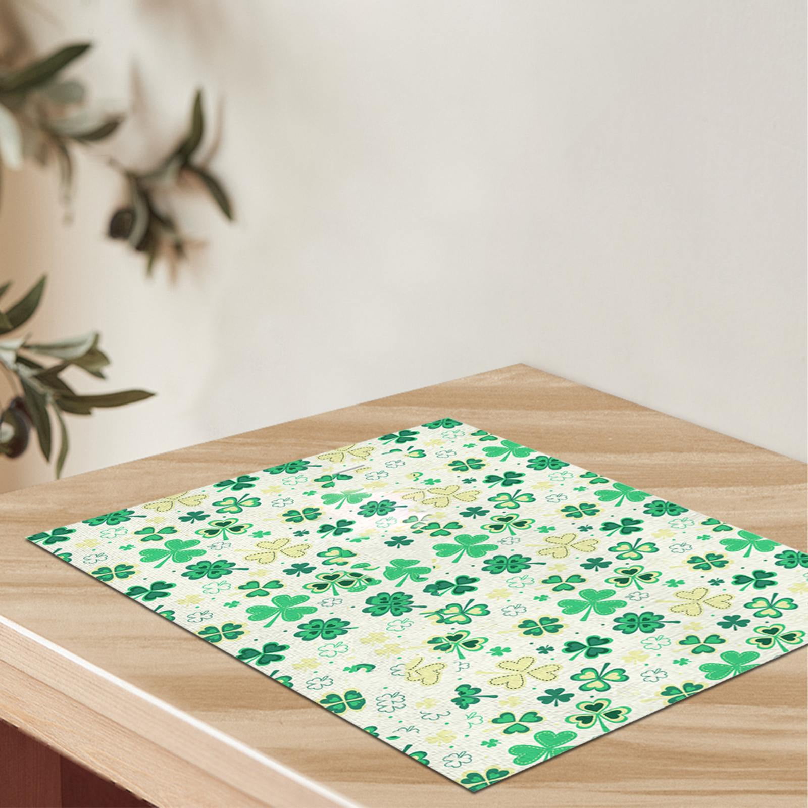 FensXil Placemat St. Patricks's Day Placemats Scandinavians Irish Day