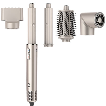 Fentgo 5-in-1 Professional Hair Dryer Brush Set, Hot Air Brush Hair Styler All in One Multi-Styler
