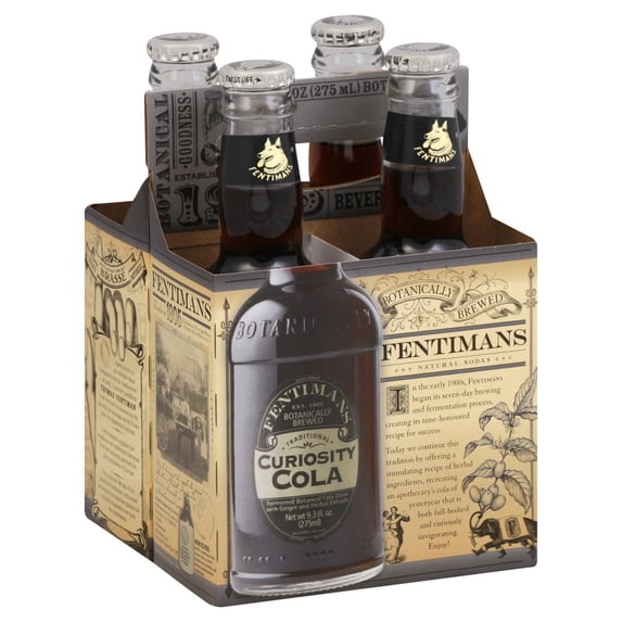 Fentimans Curiosity Cola, 9.3 Fl. Oz., 4 Count