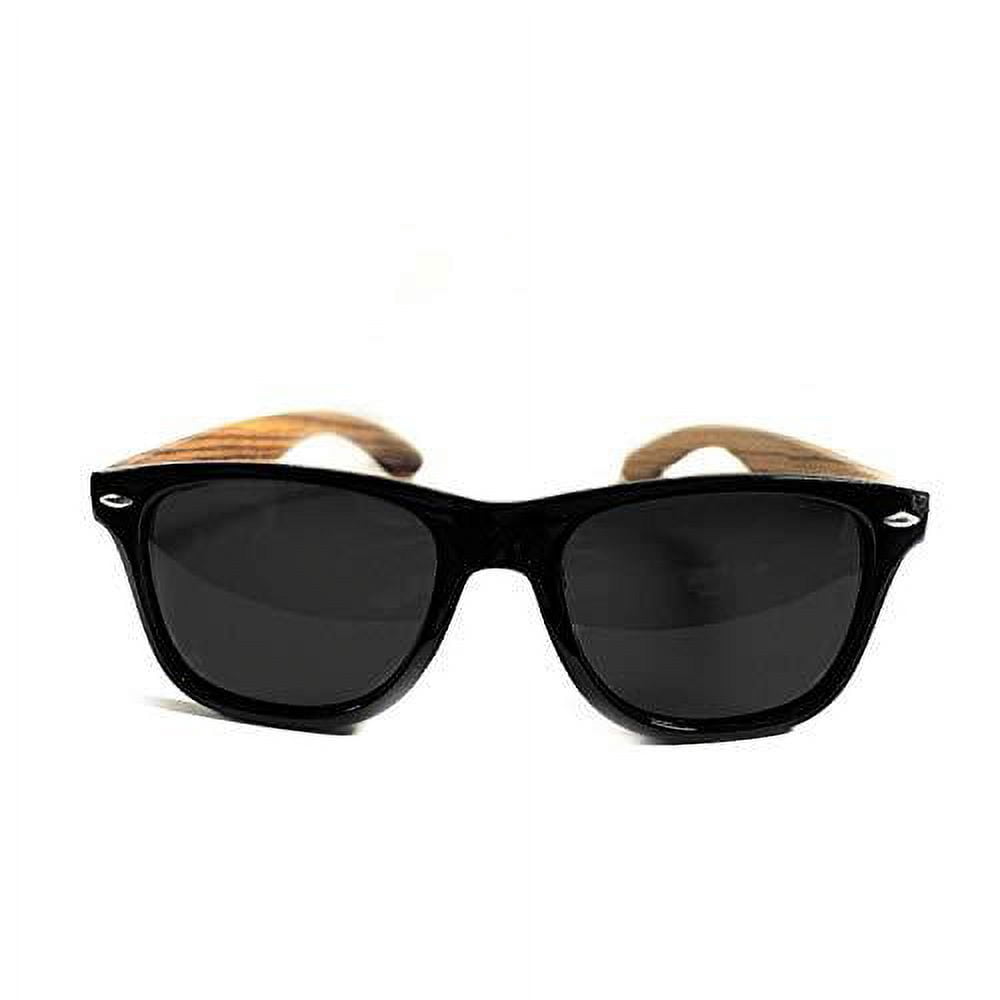 Wood Wayfarer Sunglasses Fento Legend Handmade Wooden  display picture 2
