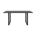 thumbnail image 1 of Fenton Dining Table with Charcoal Top & Black Base, 1 of 1