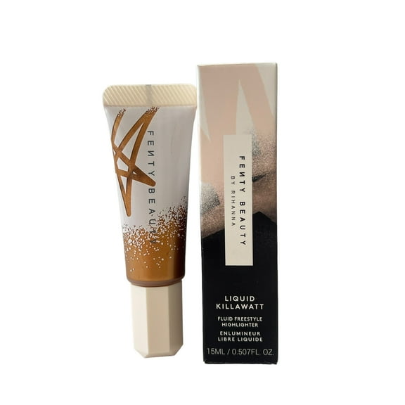 Fenty Beauty Liquid Killawatt Fluid Freestyle Highlighter 0.5 fl oz 04 Honey Hawtie