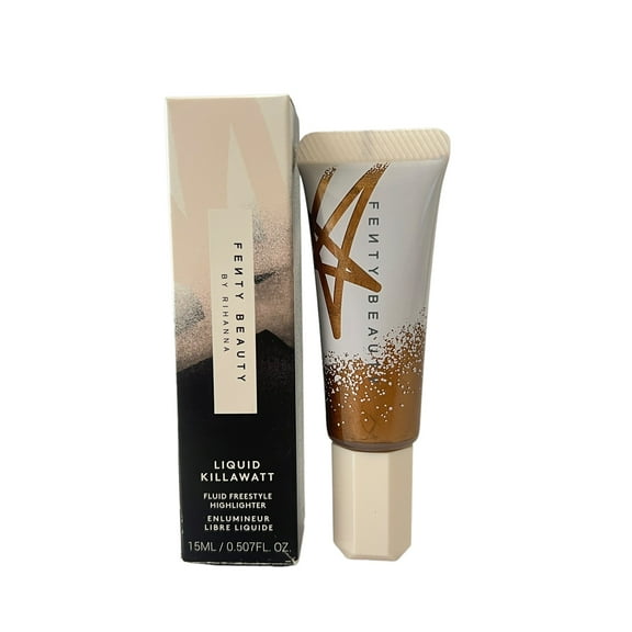 Fenty Beauty Liquid Killawatt Fluid Freestyle Highlighter 0.5 fl oz 05 Butta Brownie