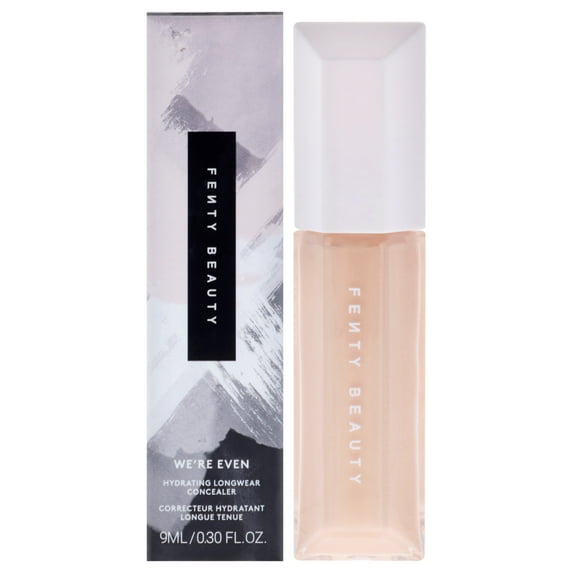 Were Even Hydrating Longwear Concealer - 210W Light Medium With Warm Golden Undertones by Fenty Beauty for Women - 0.30 oz Concealer